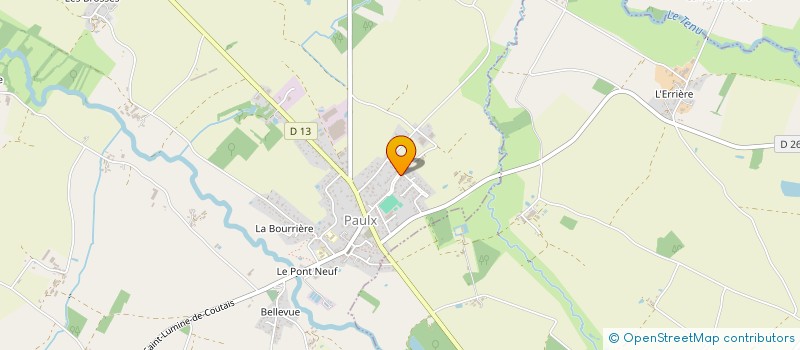 localisation de l'entreprise ALB DISTRIBUTION  PAULX