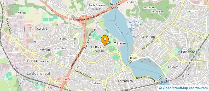 localisation de l'entreprise ALB ENDUIT 56  UGINE