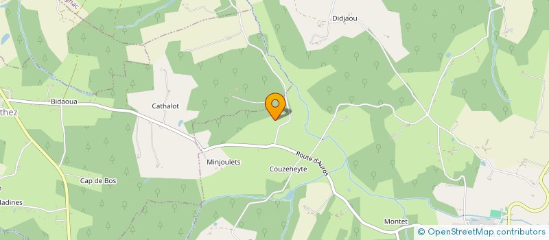 localisation de l'entreprise ALB ENERGIE  AILLAS