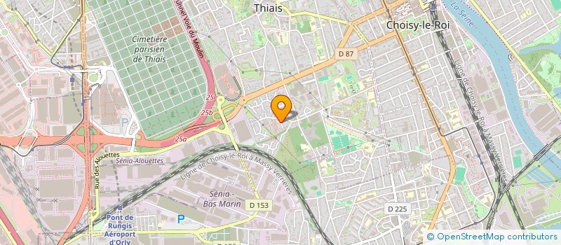 localisation de l'entreprise ALB HOLDING  MAISONS-ALFORT