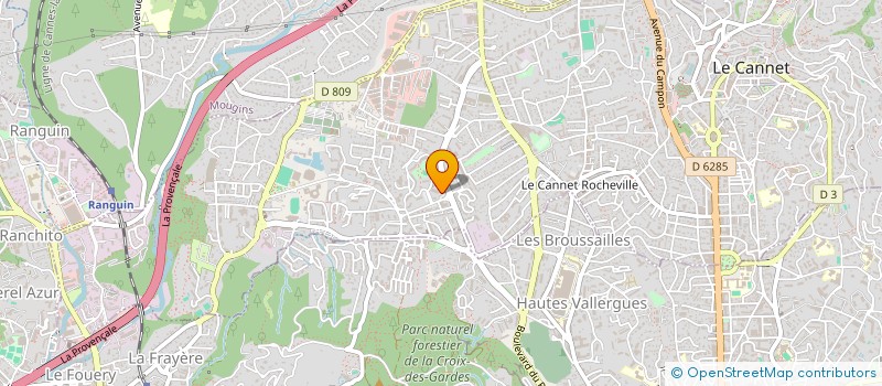 localisation de l'entreprise ALB IMMOBILIER à LE CANNET