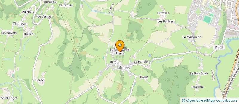 localisation de l'entreprise ALB IMPRESSION  CLUNY