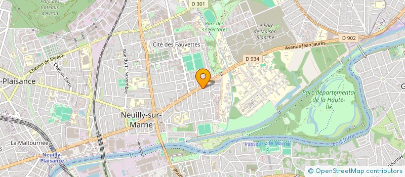 localisation de l'entreprise ALB INTERACTIVE à NEUILLY-SUR-MARNE