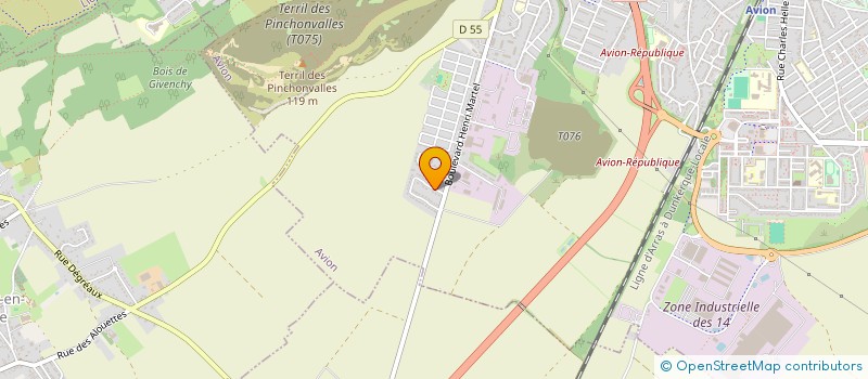 localisation de l'entreprise ALB INVEST  AVION