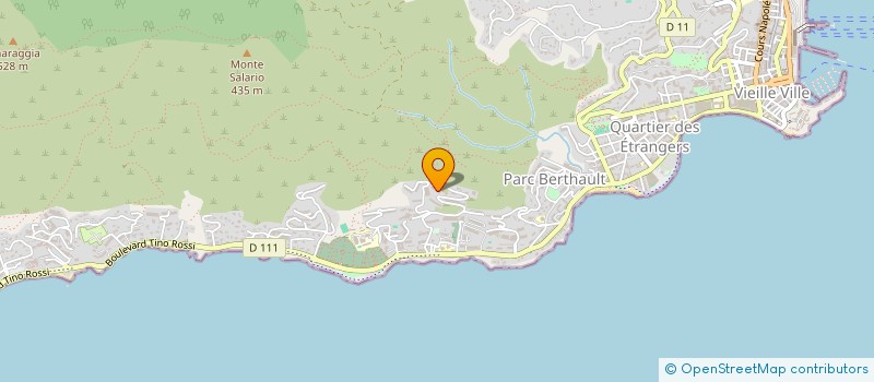 localisation de l'entreprise ALB INVESTISSEMENTS à AJACCIO