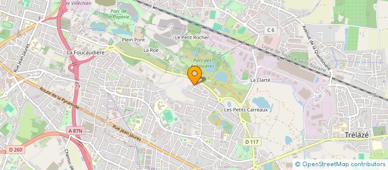 localisation de l'entreprise ALB MACONNERIE  TRELAZE