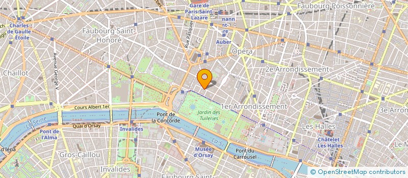 localisation de l'entreprise ALB PROMOTION à PARIS