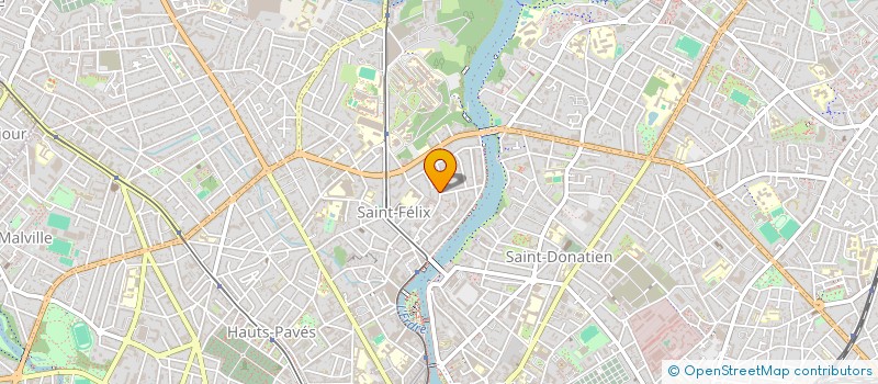localisation de l'entreprise ALB RH à NANTES