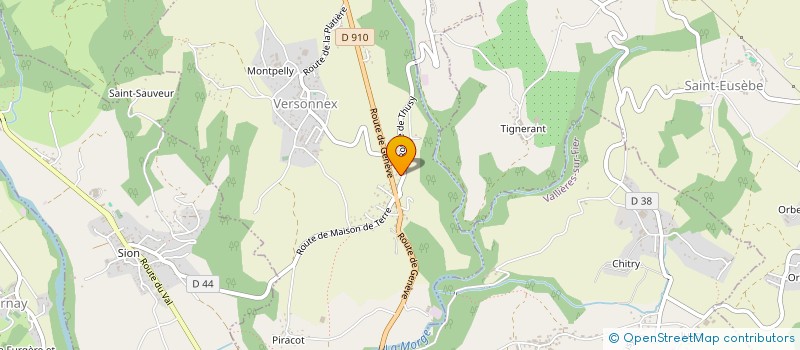 localisation de l'entreprise ALB TAXI  LA ROCHE-CHALAIS