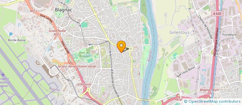 localisation de l'entreprise ALBA 31  BLAGNAC