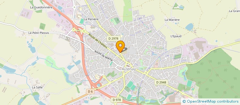 localisation de l'entreprise ALBA  AIZENAY