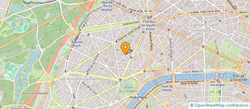 localisation de l'entreprise ALBA  PARIS