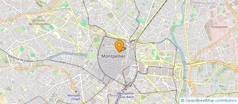 localisation de l'entreprise ALBA à MONTPELLIER