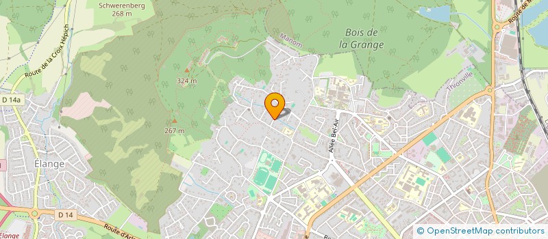 localisation de l'entreprise ALBA à THIONVILLE