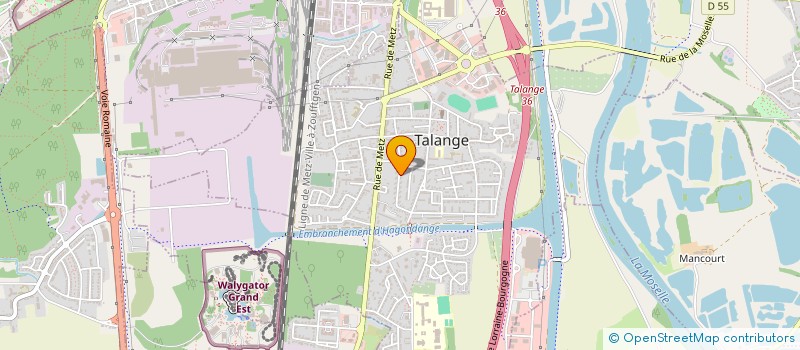 localisation de l'entreprise ALBA à TALANGE