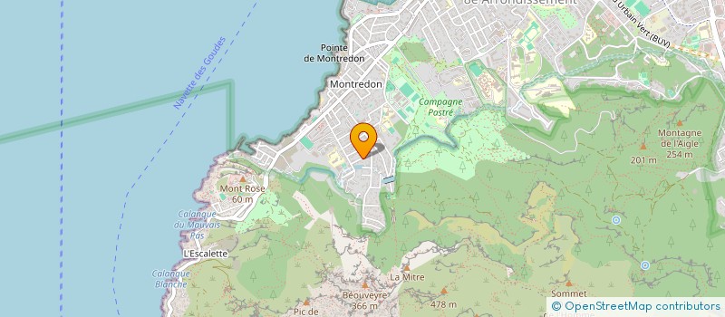 localisation de l'entreprise ALBA à MARSEILLE