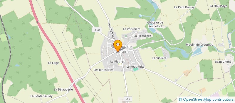 localisation de l'entreprise ALBA à ROUZIERS-DE-TOURAINE