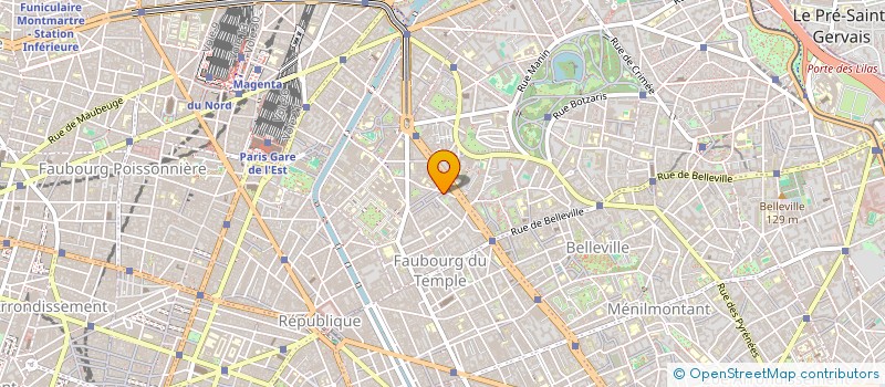 localisation de l'entreprise ALBA à LE VESINET