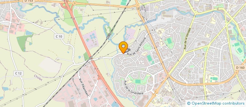 localisation de l'entreprise ALBA à CHOLET