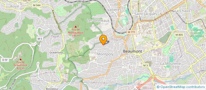 localisation de l'entreprise ALBA  BEAUMONT