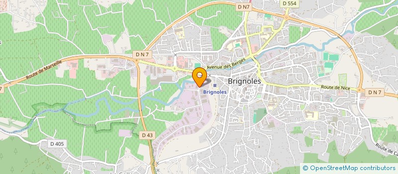 localisation de l'entreprise ALBA à BRIGNOLES
