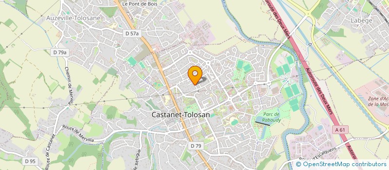 localisation de l'entreprise ALBA à CASTANET-TOLOSAN