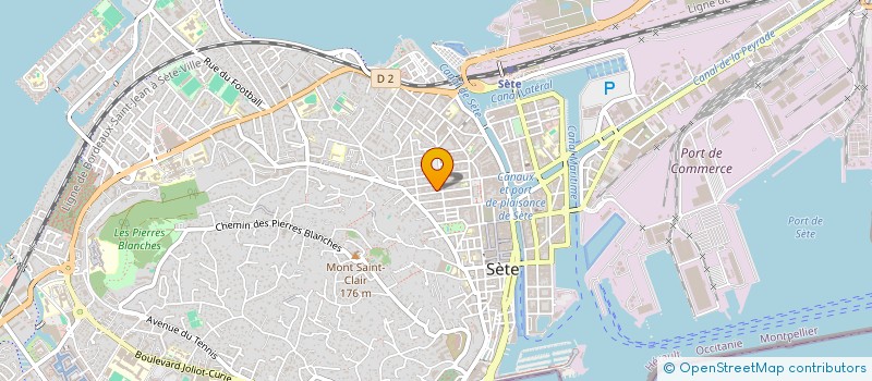 localisation de l'entreprise ALBA  SETE