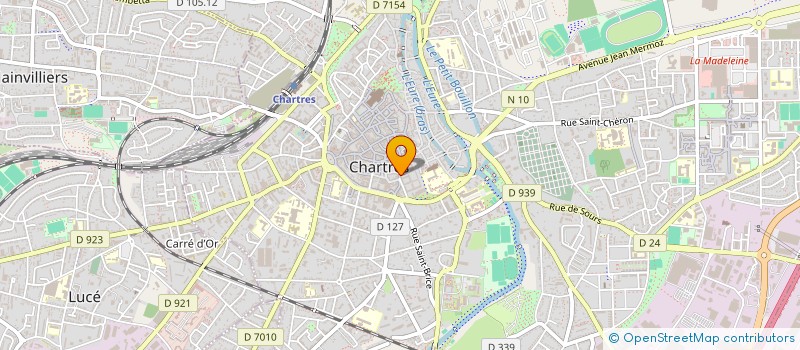 localisation de l'entreprise ALBA ALPHA GROUPE à CHARTRES