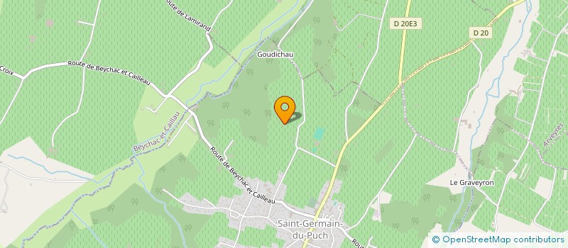 localisation de l'entreprise ALBA BONOMI  SAINT-GERMAIN-DU-PUCH