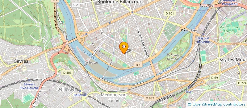 localisation de l'entreprise ALBA DIAGNOSTICS IMMO à BOULOGNE-BILLANCOURT