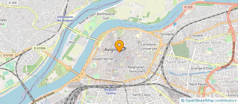localisation de l'entreprise ALBA DISTRI 841 à AVIGNON