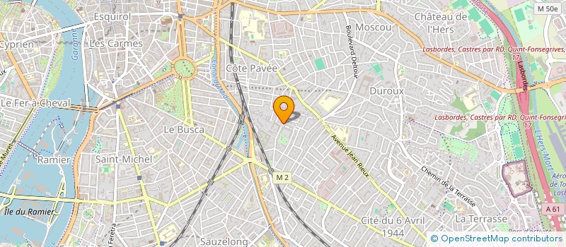 localisation de l'entreprise ALBA FONCIERE à TOULOUSE