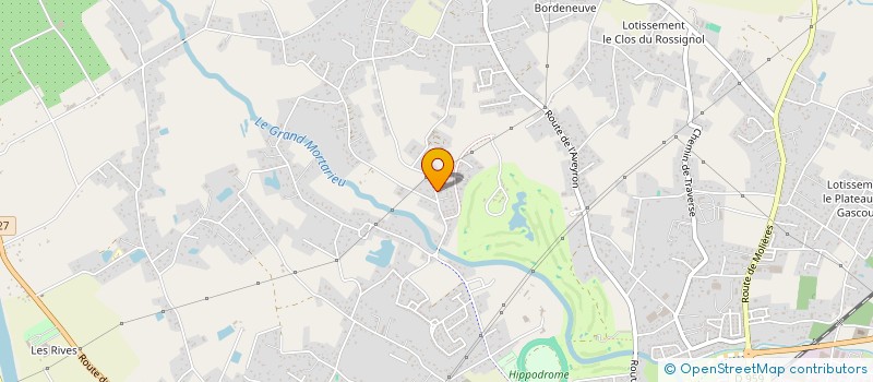 localisation de l'entreprise ALBA GESTION à MONTAUBAN