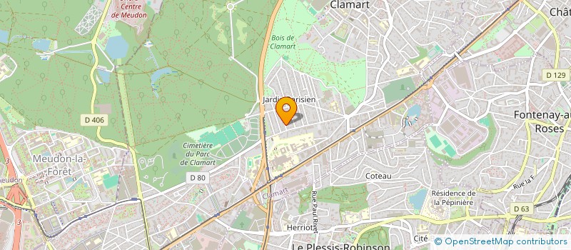 localisation de l'entreprise ALBA HOLDING & INVEST à CLAMART