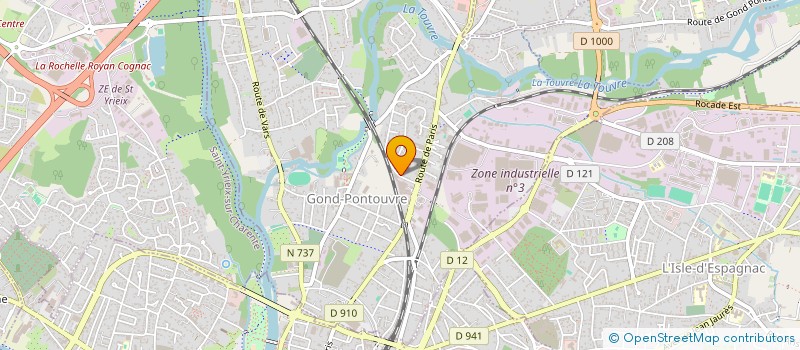 localisation de l'entreprise ALBA IMMOBILIER  GOND-PONTOUVRE