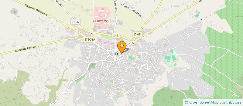 localisation de l'entreprise ALBA LAETITIA à TRETS