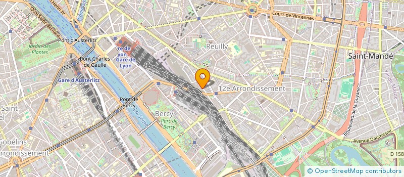 localisation de l'entreprise ALBA LINE à PARIS