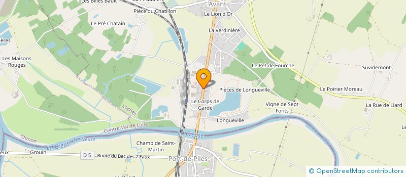 localisation de l'entreprise ALBA NEGOCE  LA CELLE-SAINT-AVANT