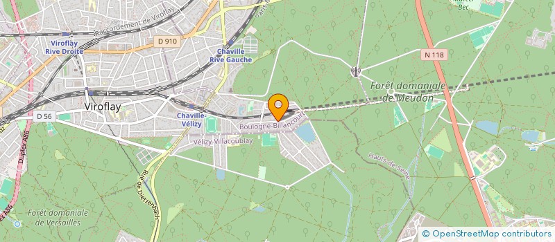 localisation de l'entreprise ALBA PARTAGE à CHAVILLE