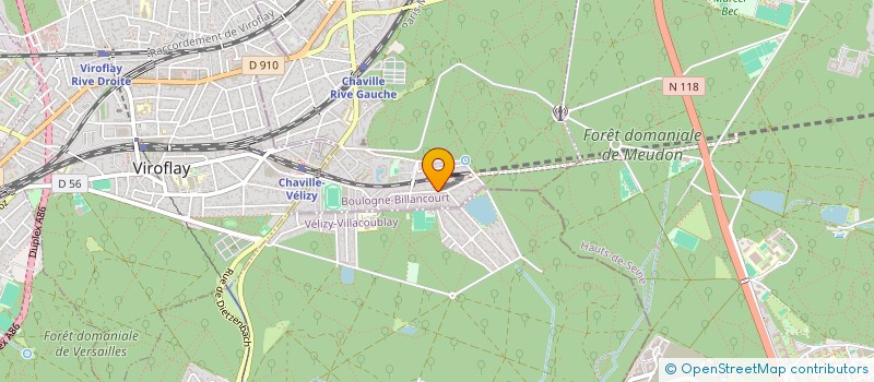 localisation de l'entreprise ALBA PATRIMOINE à CHAVILLE