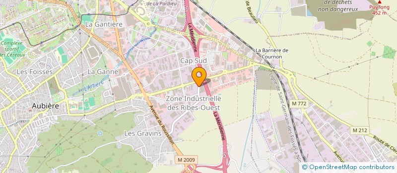 localisation de l'entreprise ALBA PHOTOGRAPHIE  COURNON-D'AUVERGNE