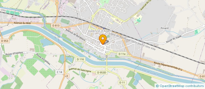 localisation de l'entreprise ALBA PRESSING  GASQUES