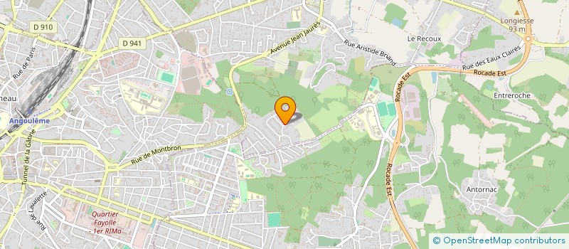 localisation de l'entreprise ALBA PUSH  L'ISLE-D'ESPAGNAC