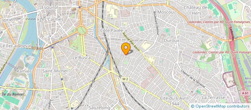 localisation de l'entreprise ALBA RESIDENCES à TOULOUSE