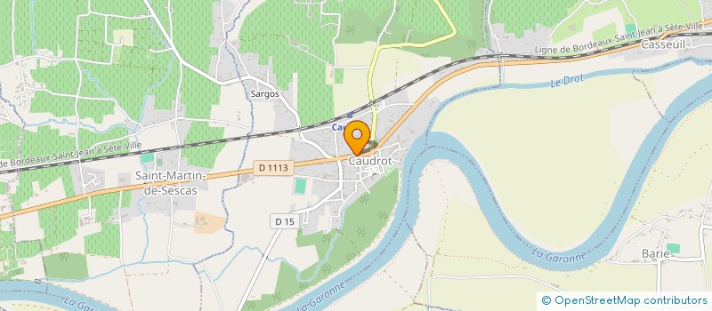 localisation de l'entreprise ALBA SERENA DETENTE EN CORSE  CAUDROT