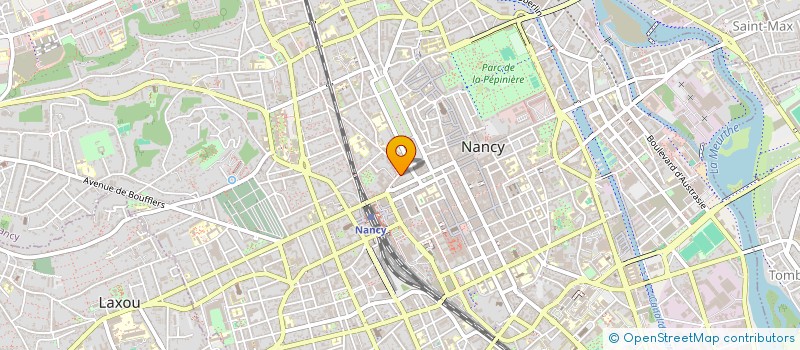 localisation de l'entreprise ALBA STUDIO  NANCY