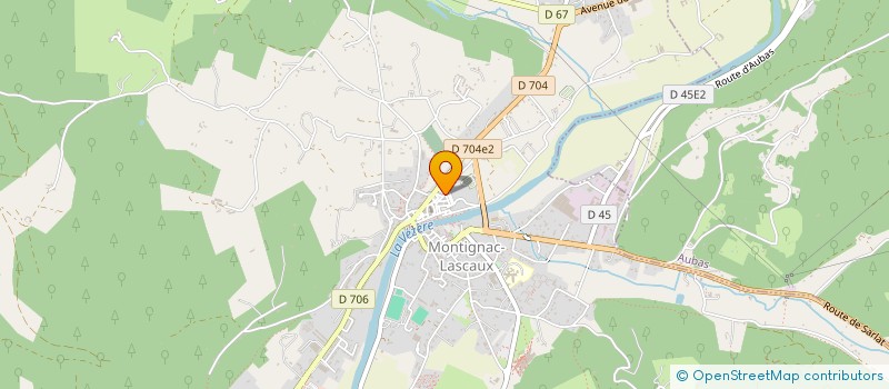 localisation de l'entreprise ALBA TERRA à MONTIGNAC-LASCAUX