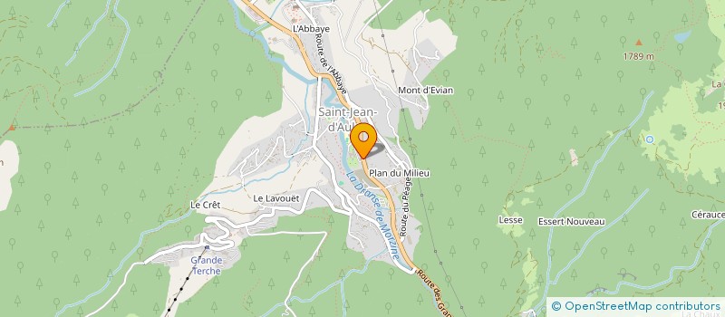 localisation de l'entreprise ALBA TWO  SAINT-JEAN-D'AULPS