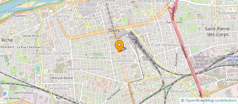 localisation de l'entreprise ALBAA  TOURS