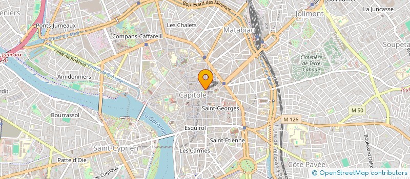 localisation de l'entreprise ALBAA INVEST  TOULOUSE